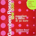 Gambero rosso low cost